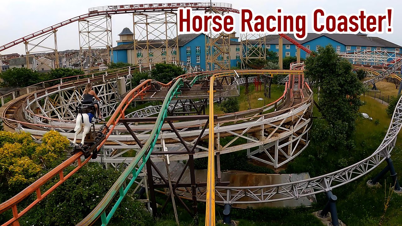 Steeplechase POV Blackpool Pleasure Beach | Only One of its Kind in the World!