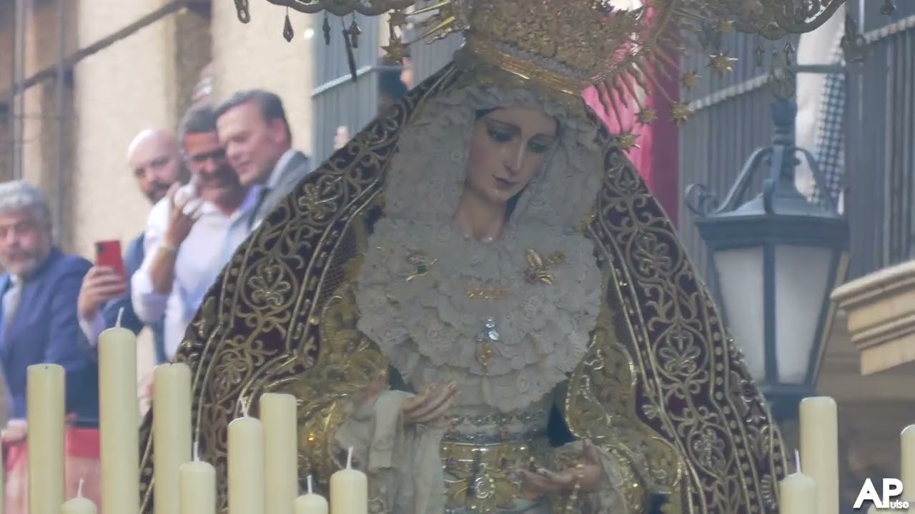 La Virgen del Patrocinio de la Hermandad del Cachorro en la Magdalena | Semana Santa 2023