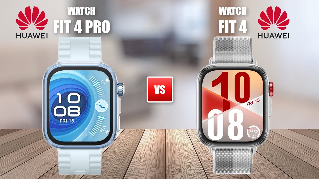 Huawei Watch Fit 4 Pro Vs Huawei Watch Fit 4 I Spec Review