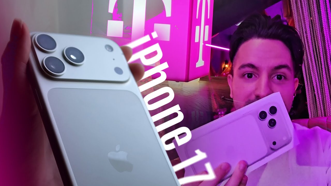 iPhone 17 Pro Max beszerz&eacute;s &eacute;s kicsomagol&aacute;s