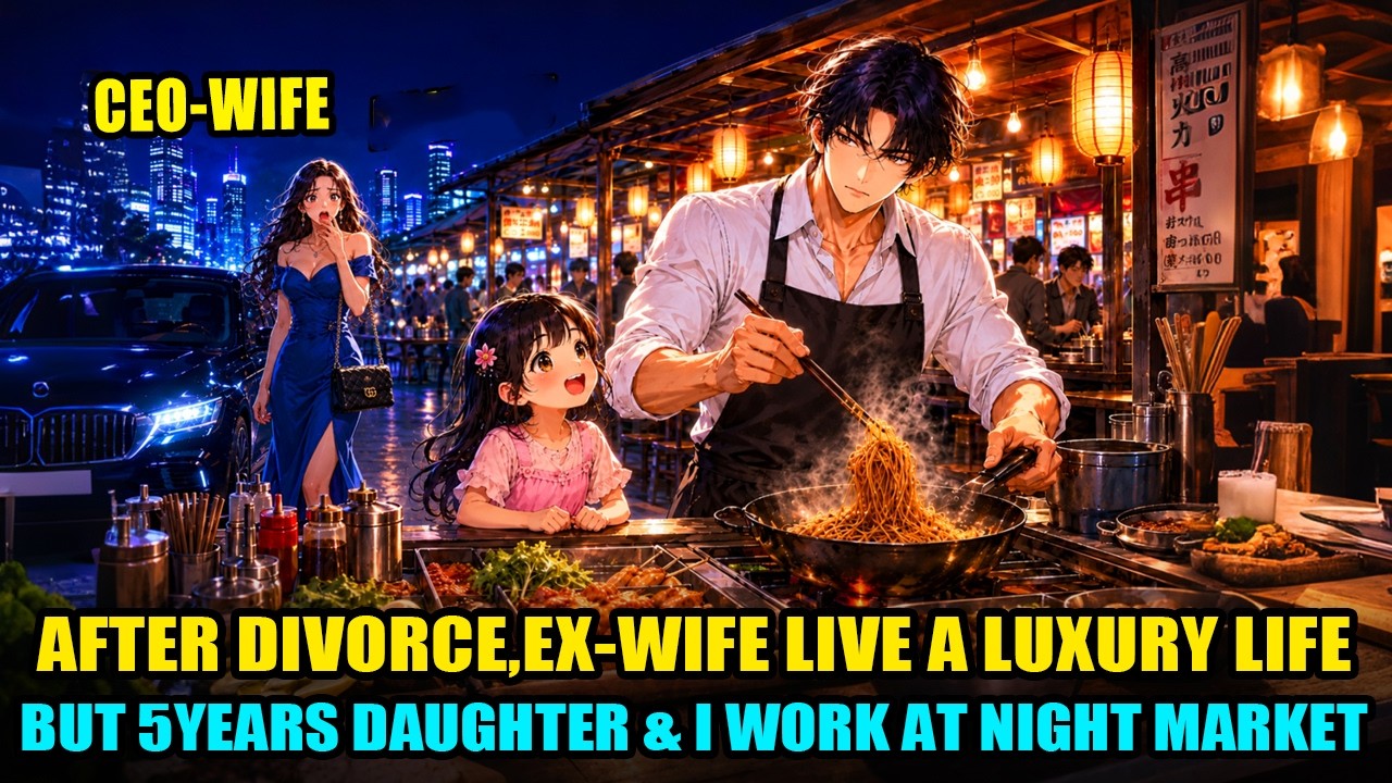 After Divorce, My 5-Year-Old Daughter & I Sell BBQ to Survive,But My CEO Wife Live a Luxury Life！