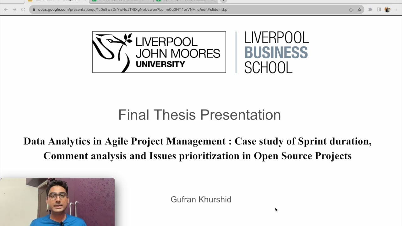 Data Analytics in Agile Project Management | Gufran Khurshid