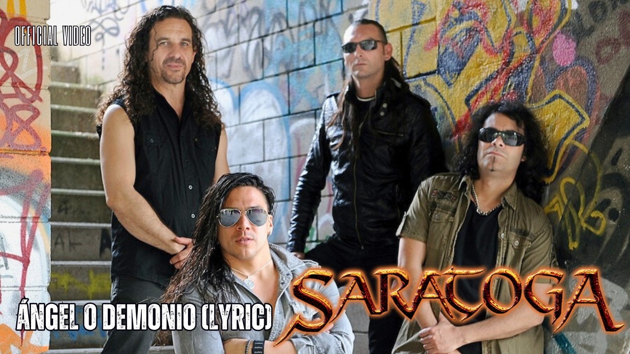 Saratoga – Ángel o Demonio | Lyric Video Oficial 🔥🤘
