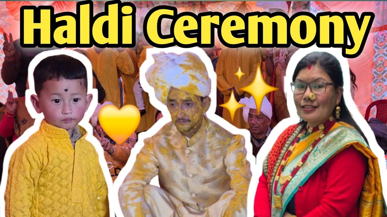 Haldi ✨️💛| Anoop Gwal | Rung Culture | Dharchula Vlog | 