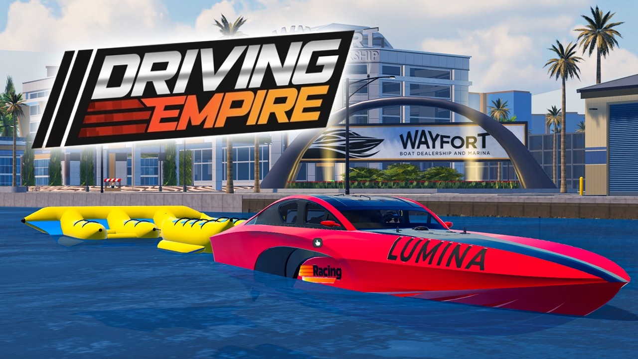 Огромное обновление информации о лодках в Driving Empire!