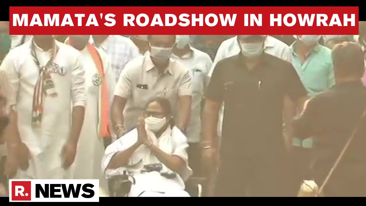 Elections 2021: West Bengal CM Mamata Banerjee Holds Padyatra In Howrah
