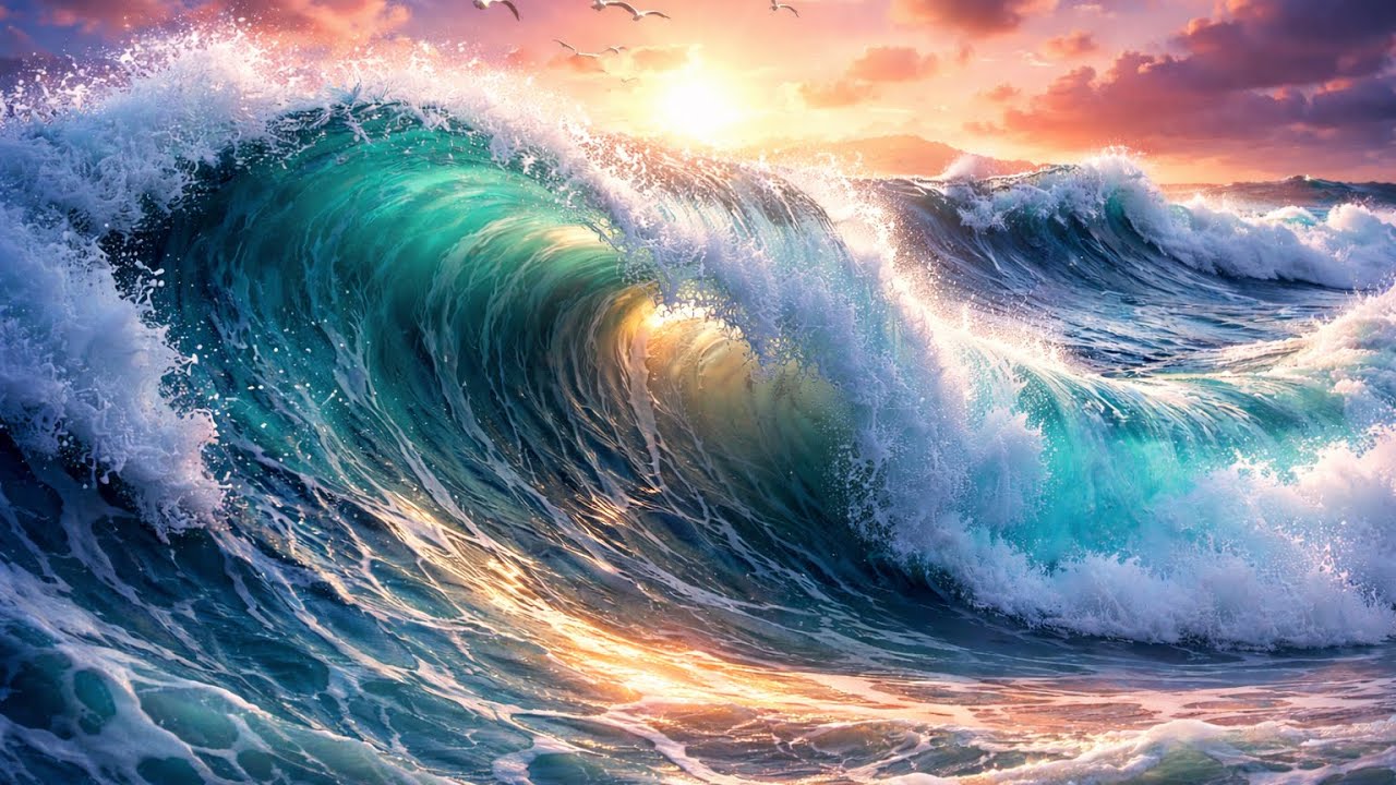 Ocean Waves Sound Effect – Deep Relaxing Sea Ambience (1 Hour)