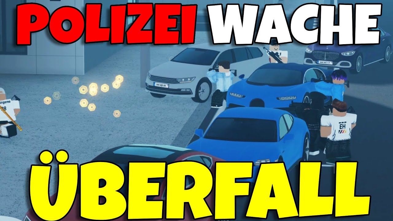 SEK STÜRMT ÜBERFALLENE POLIZEI WACHE!!! GANG ÜBERNIMMT POLIZEI WACHE in Notruf Hamburg | ROBLOX