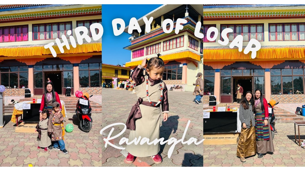 Exciting Lottery Draw! || Losar Tsepa Sumpa at KTS Ravangla ||3rd Day of LOSAR || TIBETAN