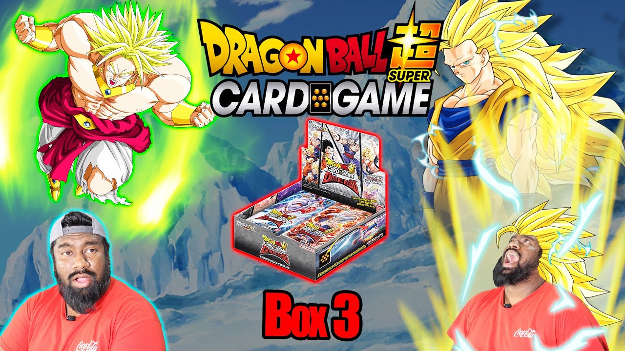 *FINAL* CRITICAL BLOW BOOSTER BOX! CERTIFIED BANGER PULLED! Dragon Ball Super Card Game