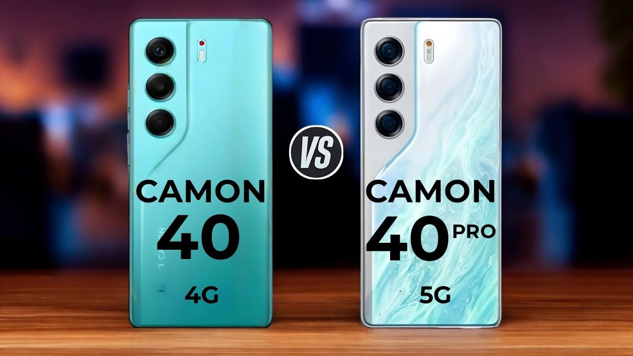 Tecno Camon 40 4G против Tecno Camon 40 Pro 5G