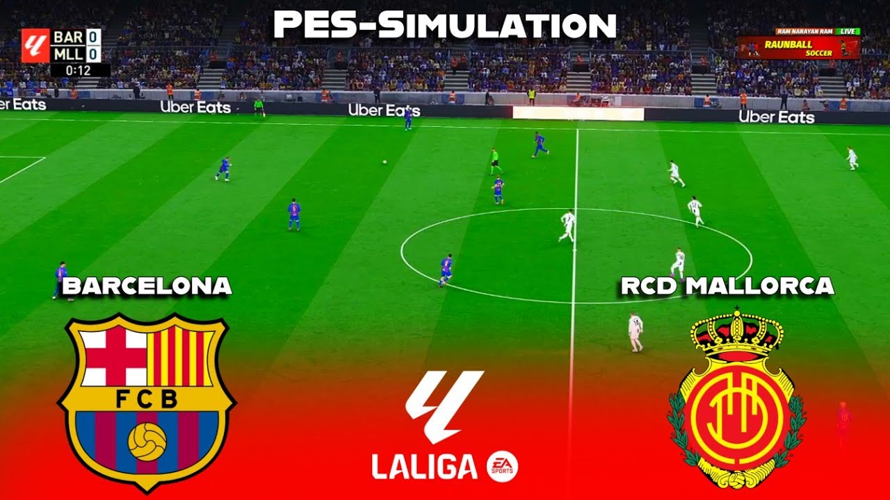 Barcelona vs RCD Mallorca - LaLiga 2024/25 | Simulación de PES 21