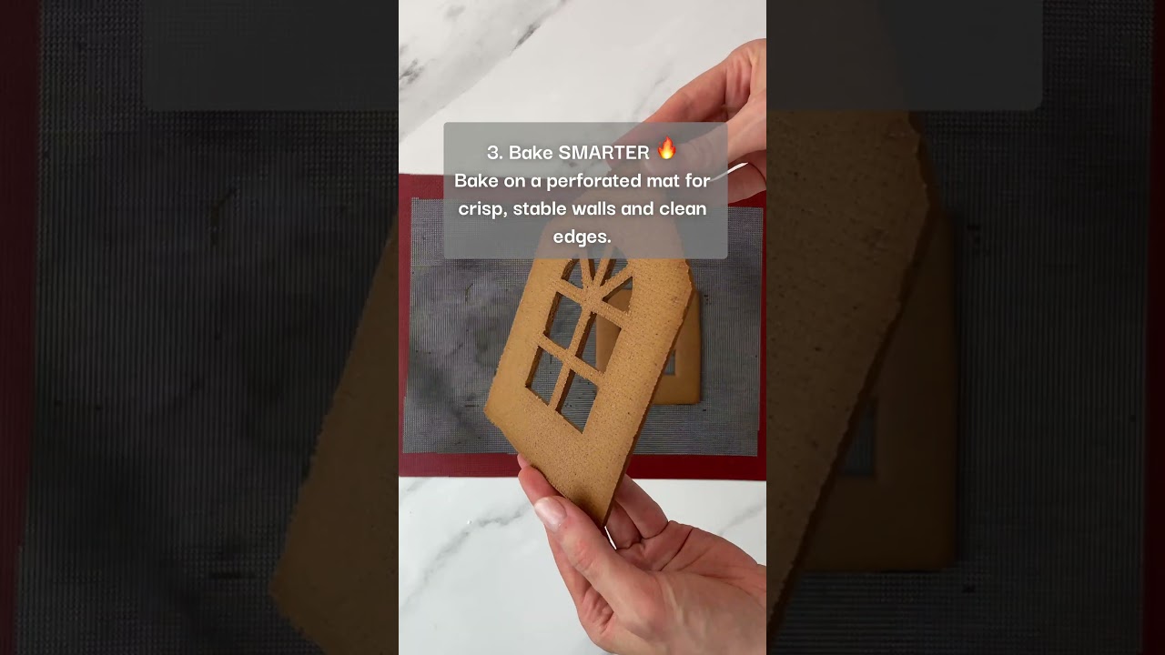 5 Pro Tips for the Perfect #gingerbreadhouse! 🏠 #christmasbaking