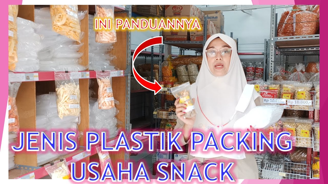 KEMASAN PLASTIK SNACK ❗❓ UNTUK PELUANG USAHA SNACK KEMASAN || Distributor Snack