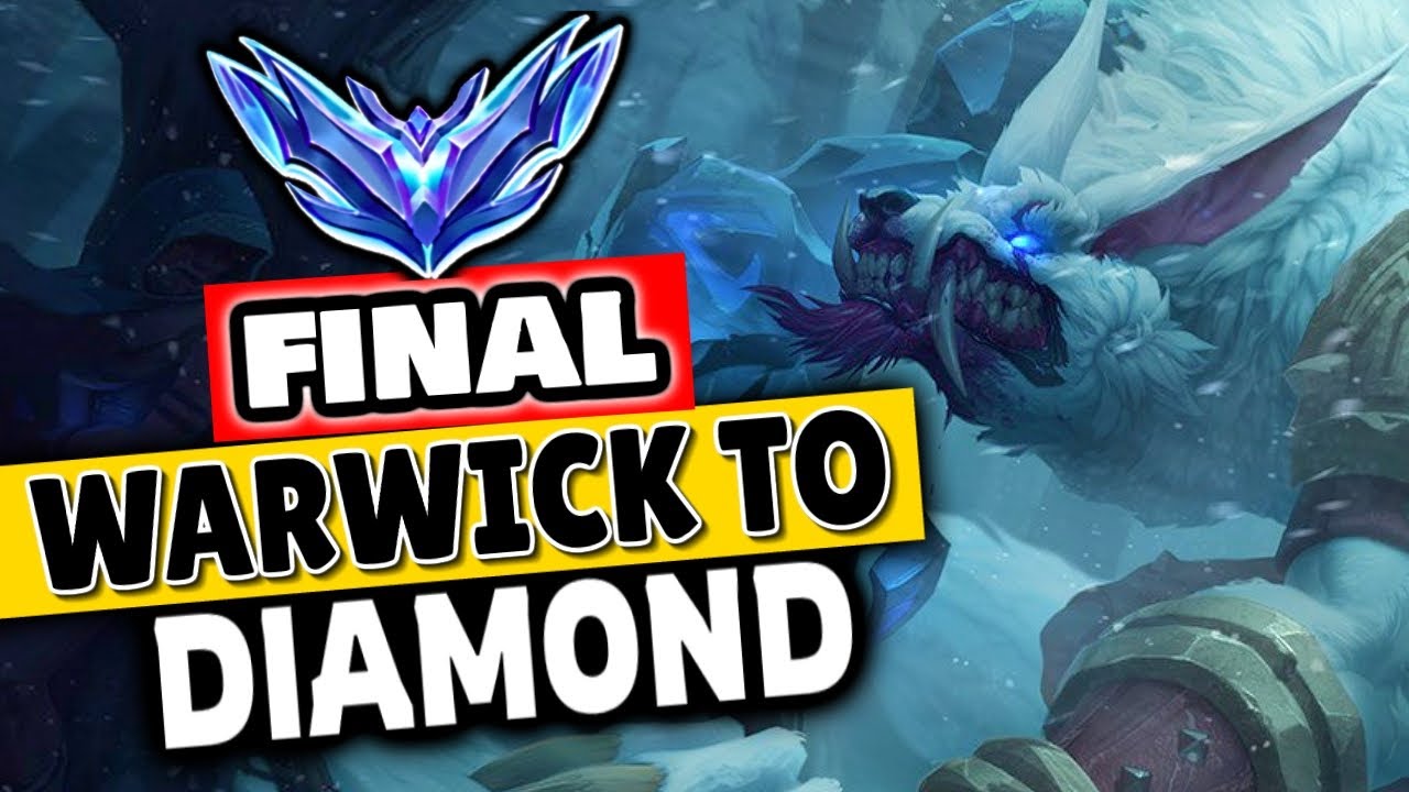 Warwick Unranked to Diamond #8 - Warwick  Jungle Gameplay Guide | Season 13 Warwick Gameplay