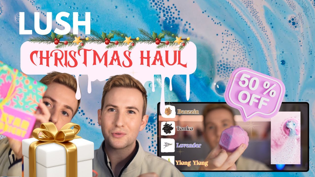Lush UK Christmas 2023 Boxing Day sale haul - what would I recommend ?! #lush #christmas #unboxing