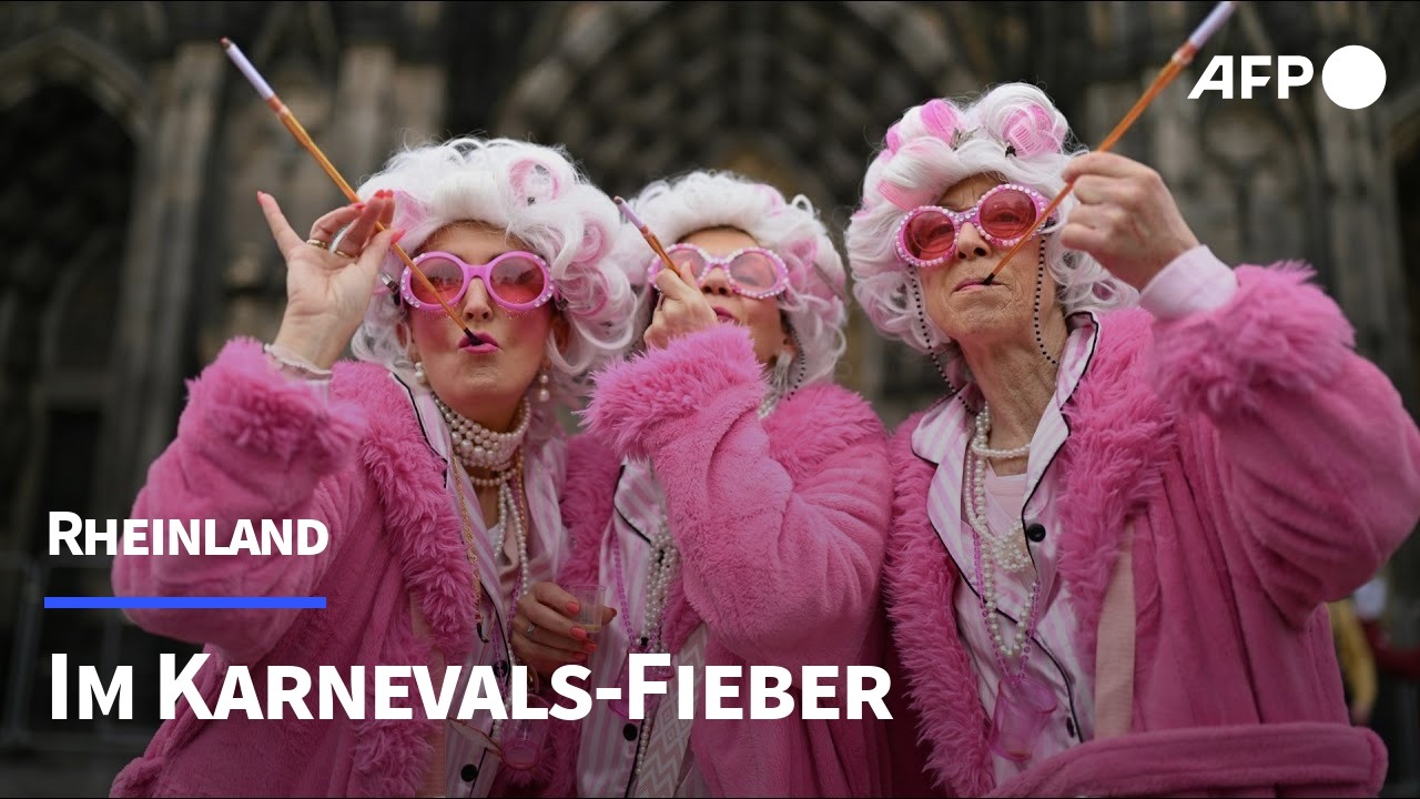 Karnevalshochburgen feiern Rosenmontag | AFP