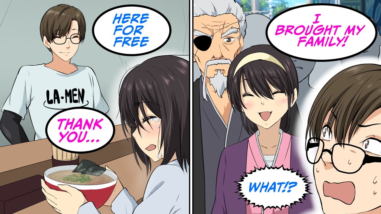 I run a ramen restaurant on the brink of closing and I treated a starving woman [Manga Dub]