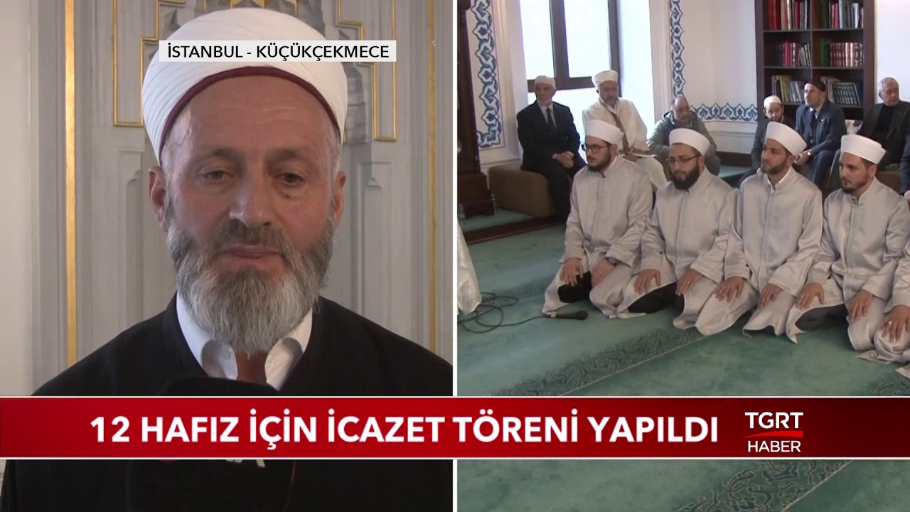 12 Hafız İçin İcazet Töreni Yapıldı