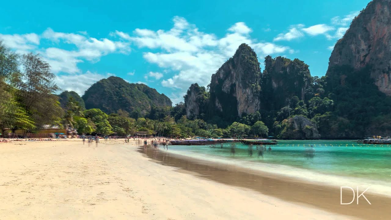 Thailand - Railay / Tonsai Motion Timelapse(Hyperlapse)