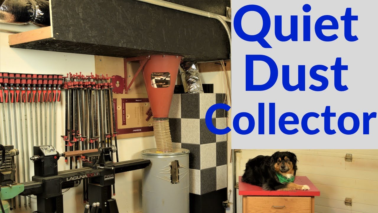 Reduce Dust Collector Noise / Sound Suppression on Noisy Woodworking Dust Collection System