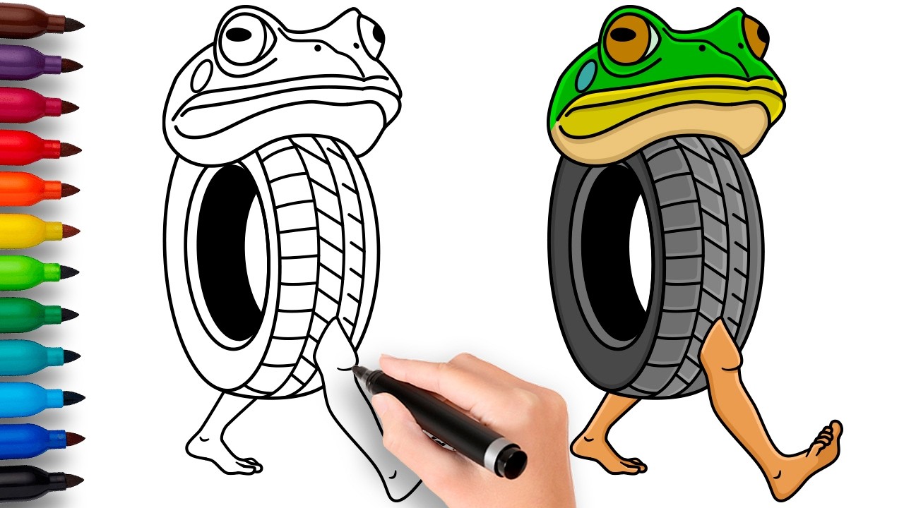 COMO DIBUJAR a BONECA AMBALABU | Italian Brainrot Animals - fácil y rápido dibujo