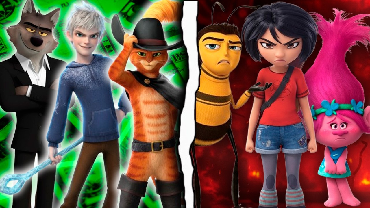 Todos los Protagonistas de DreamWorks rankeados por aura