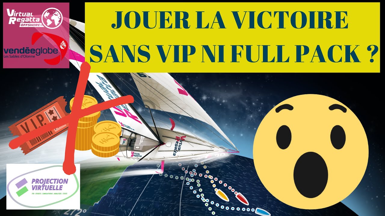 JOUER LA VICTOIRE SANS PAYER UN EURO, EST-CE POSSIBLE SUR LE VENDÉE GLOBE SUR VIRTUAL REGATTA?