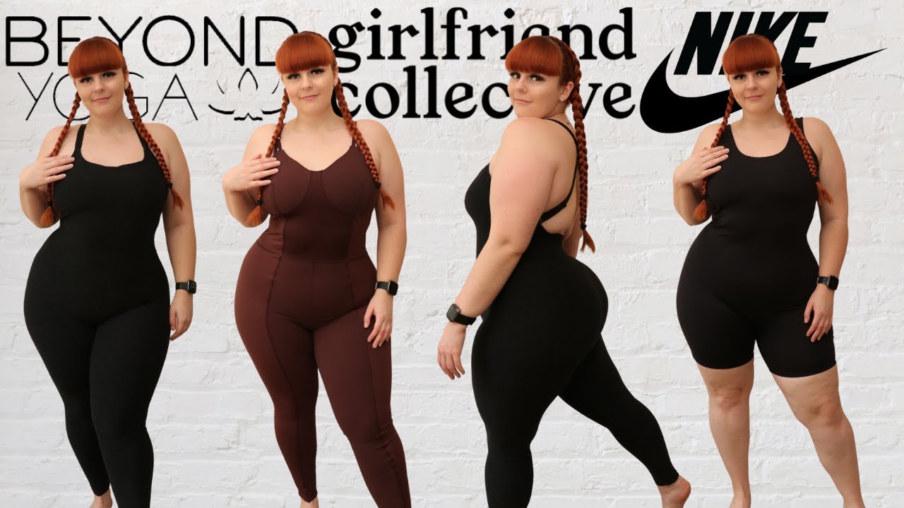 TRYING ACTIVEWEAR JUMPSUITS FOR CURVY/PLUS SIZE WOMEN