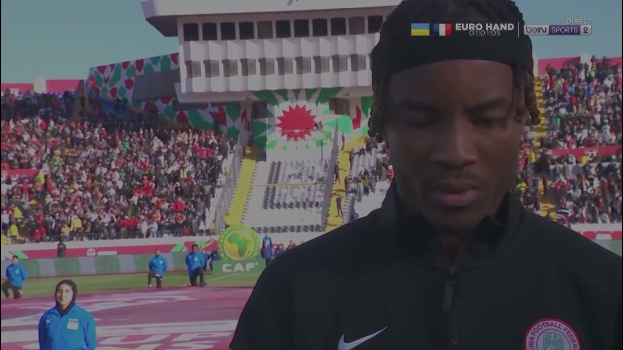 National anthem of Nigeria vs Egypt Africa Cup of Nations 2025