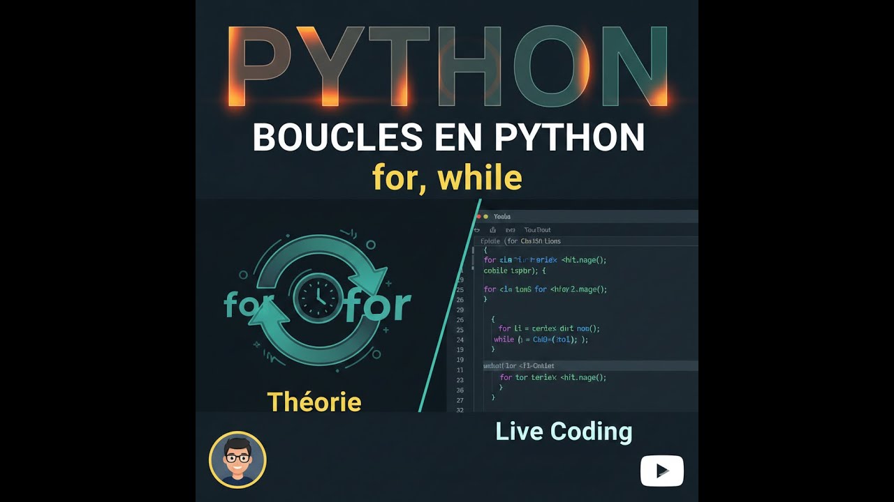 Boucles Python pour d&eacute;butants &ndash; Th&eacute;orie et pratique