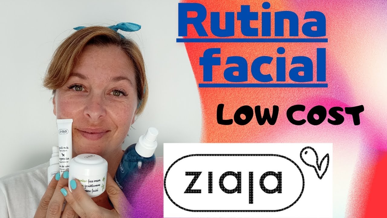 ☀️RUTINA FACIAL ☀️LOW COST 💵#lowcost #MAKEUP#skincare #ziaja #makeup#pielbella