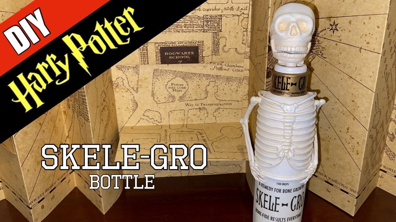 ⚡️Harry Potter DIY: Skele-Gro Potion Bottle - Prop