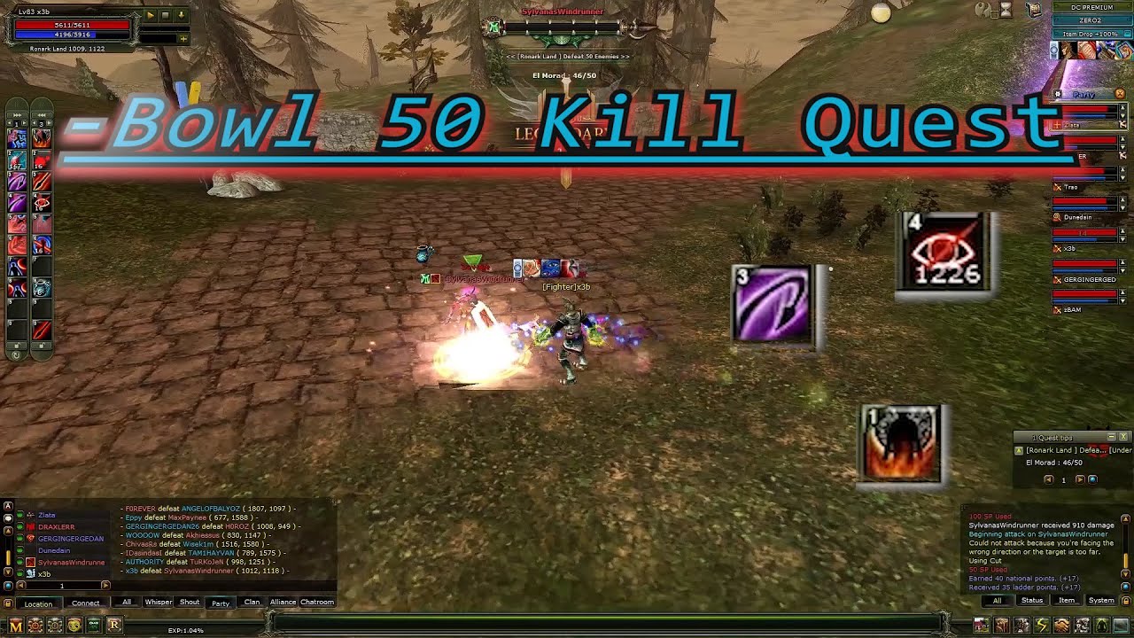 Zero Günlükleri #14 I Bowl 50 Kill Görevi