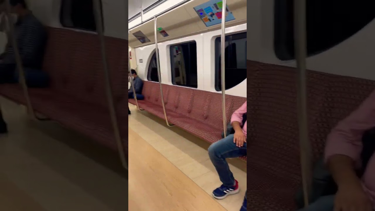 Qatar Metro Train | Standard experience 4K #shorts #viral #4k #doha