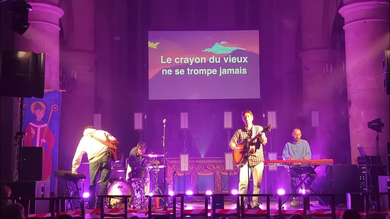 HOPEN en concert - Je tombe à genoux / Le crayon du vieux #chrétiens #musiquechrétienne 