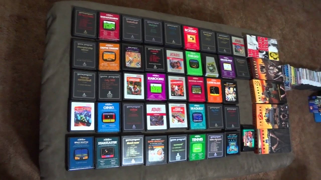 Thrift Store Atari 2600 Video Game Collection Finds 6/10/11