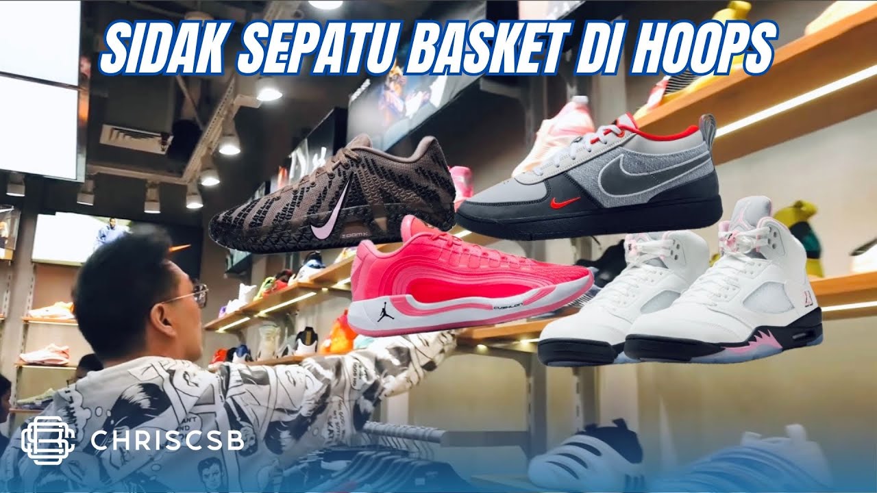 Sidak Sepatu Basket di Hoops MKG! LeBron XXIII The Chosen One, Nike Book 1, Air Jordan 5, Luka 4