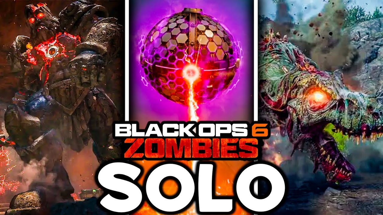 Completando Todos os Easter Eggs do BO6 Zombies SOLO