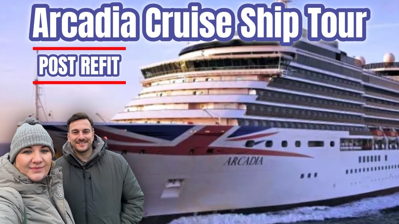 P&O Arcadia cruise ship Tour (After Refit)
