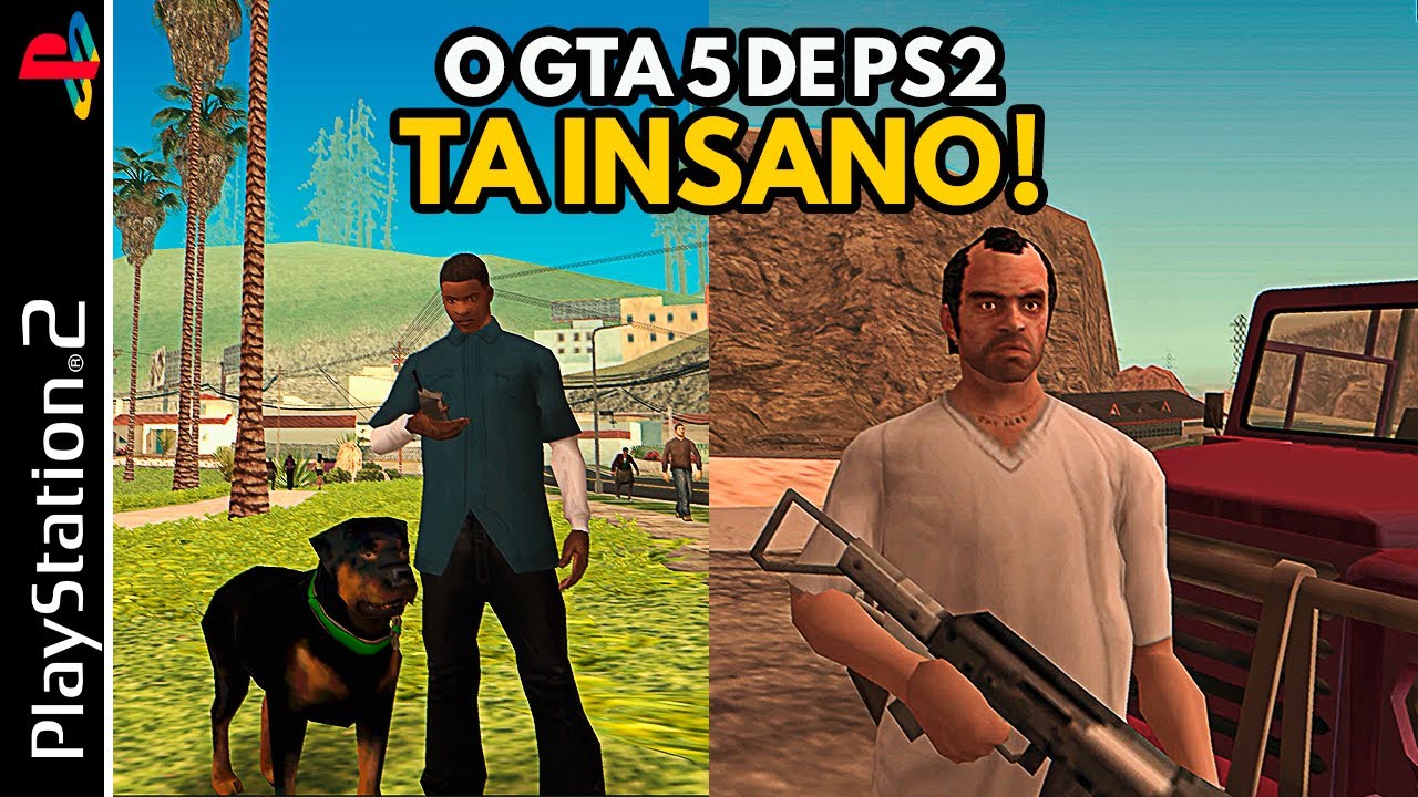O GTA 5 DE PS2 VOLTOU! - O QUE MUDOU EM 2024?