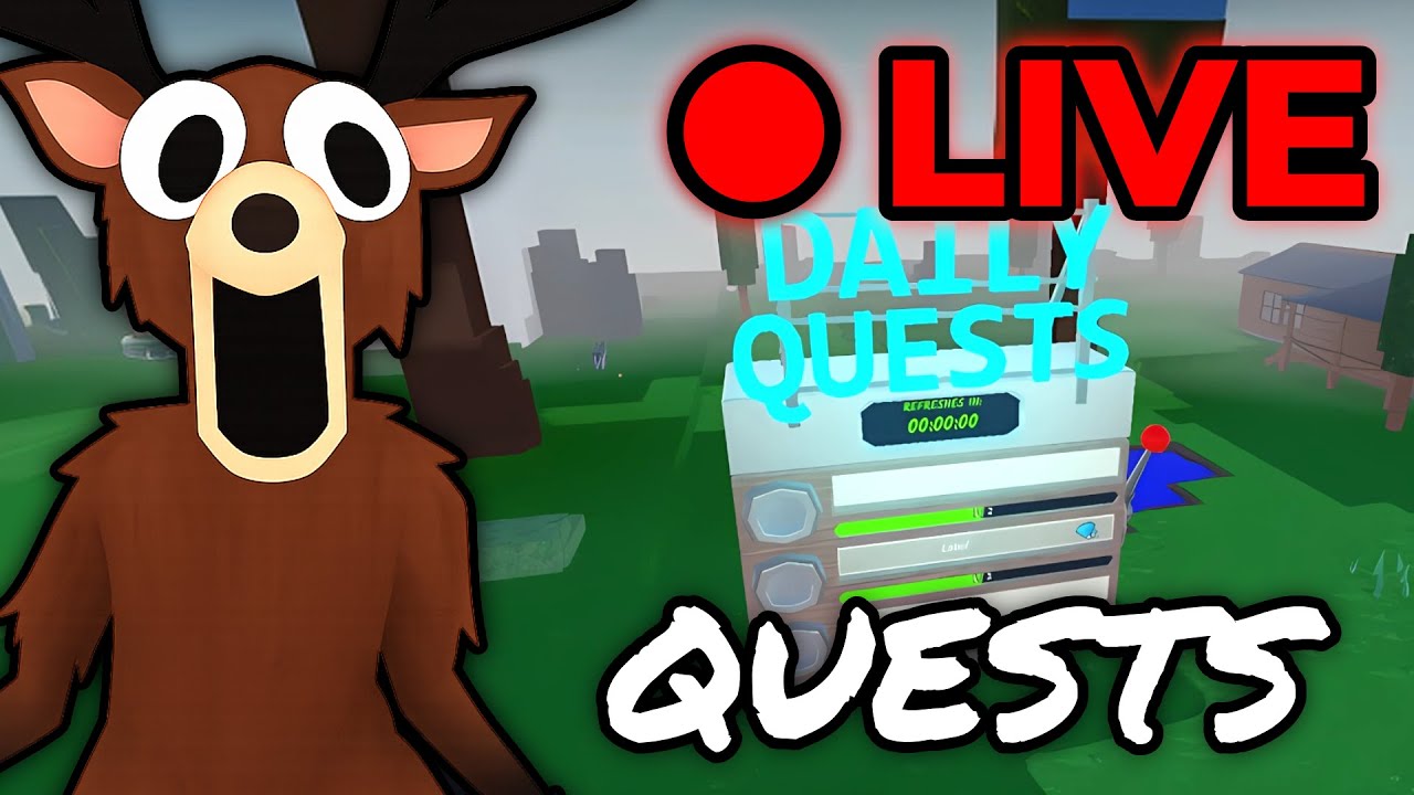 🔴 (LIVE) The NEW 99 Nights In The Forest QUESTS UPDATE!