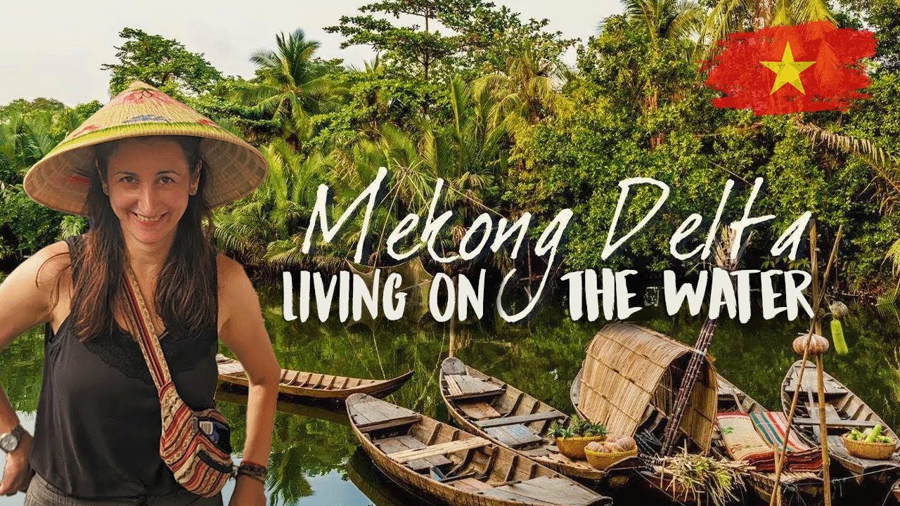 Inside Vietnam Water Village Life! Mekong Delta 🇻🇳