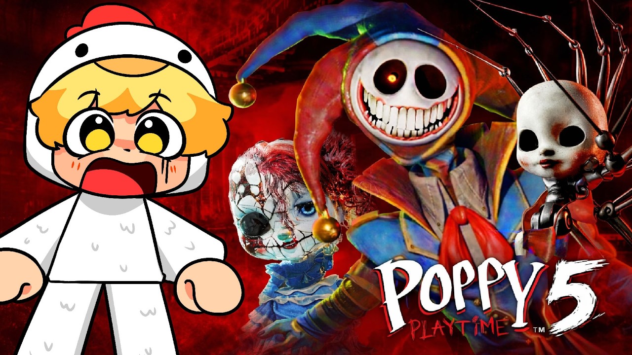 Tô Gà Lần Đầu Chơi Thử Poppy Playtime 5 Siêu Đáng Sợ (Phần 1)