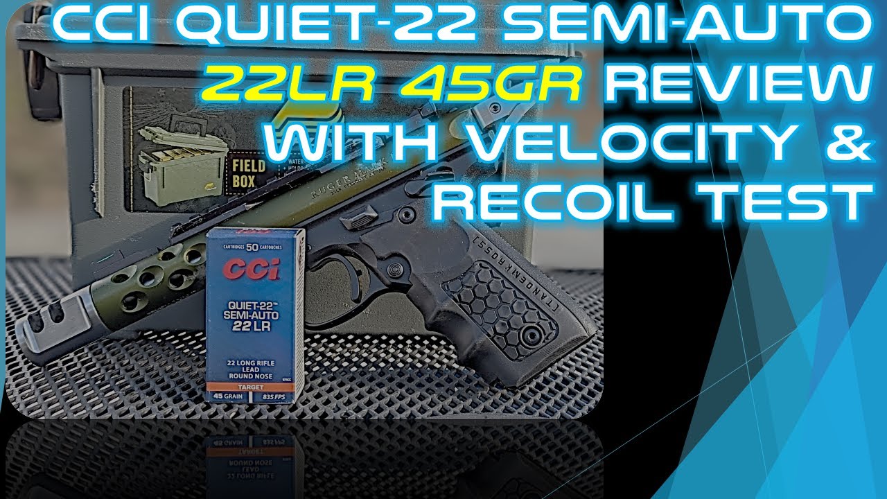 CCI Quiet-22 Semi-Auto 22LR