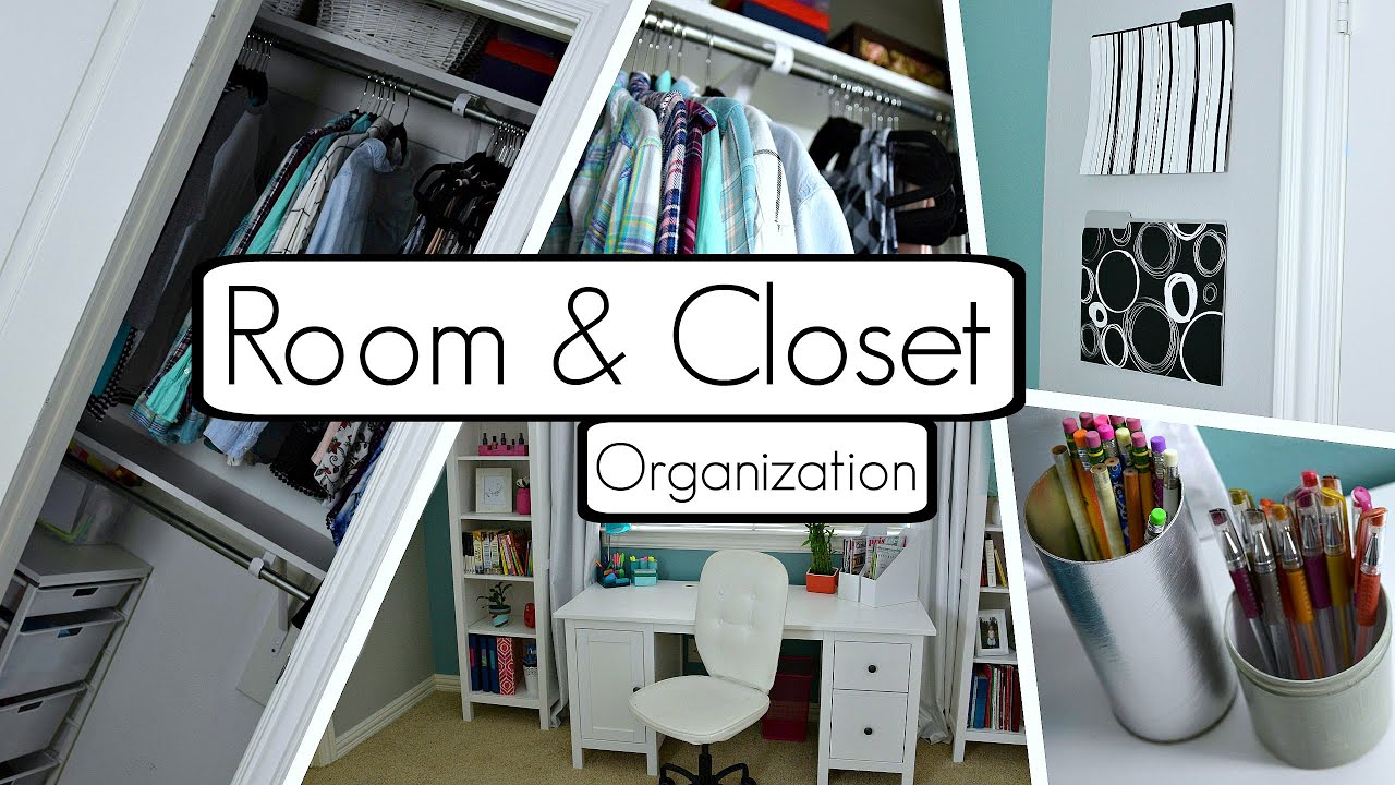 How to Organize Your Room and Closet! BEST Tips and Tricks + DIY's!