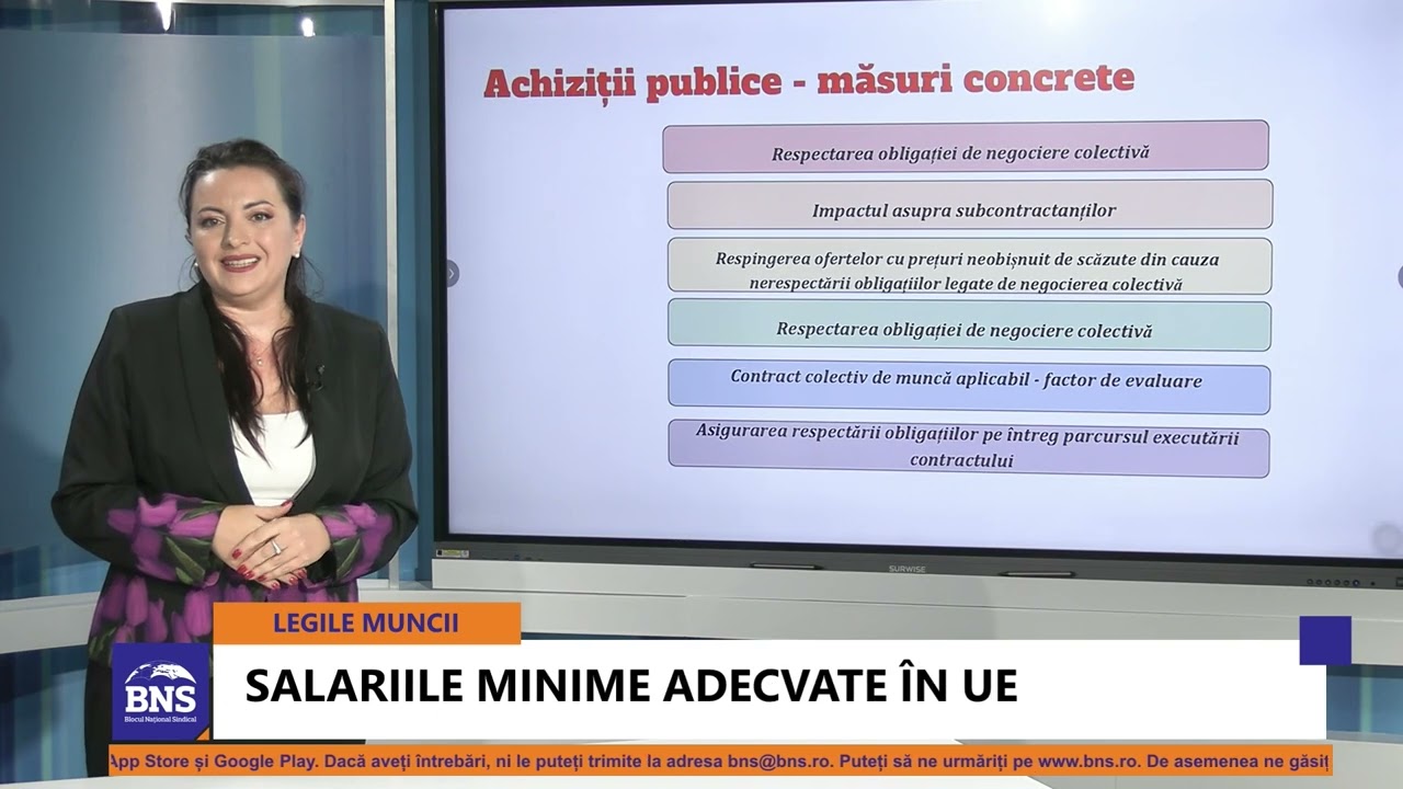 Blocul Național Sindical - Legile muncii, episodul 1