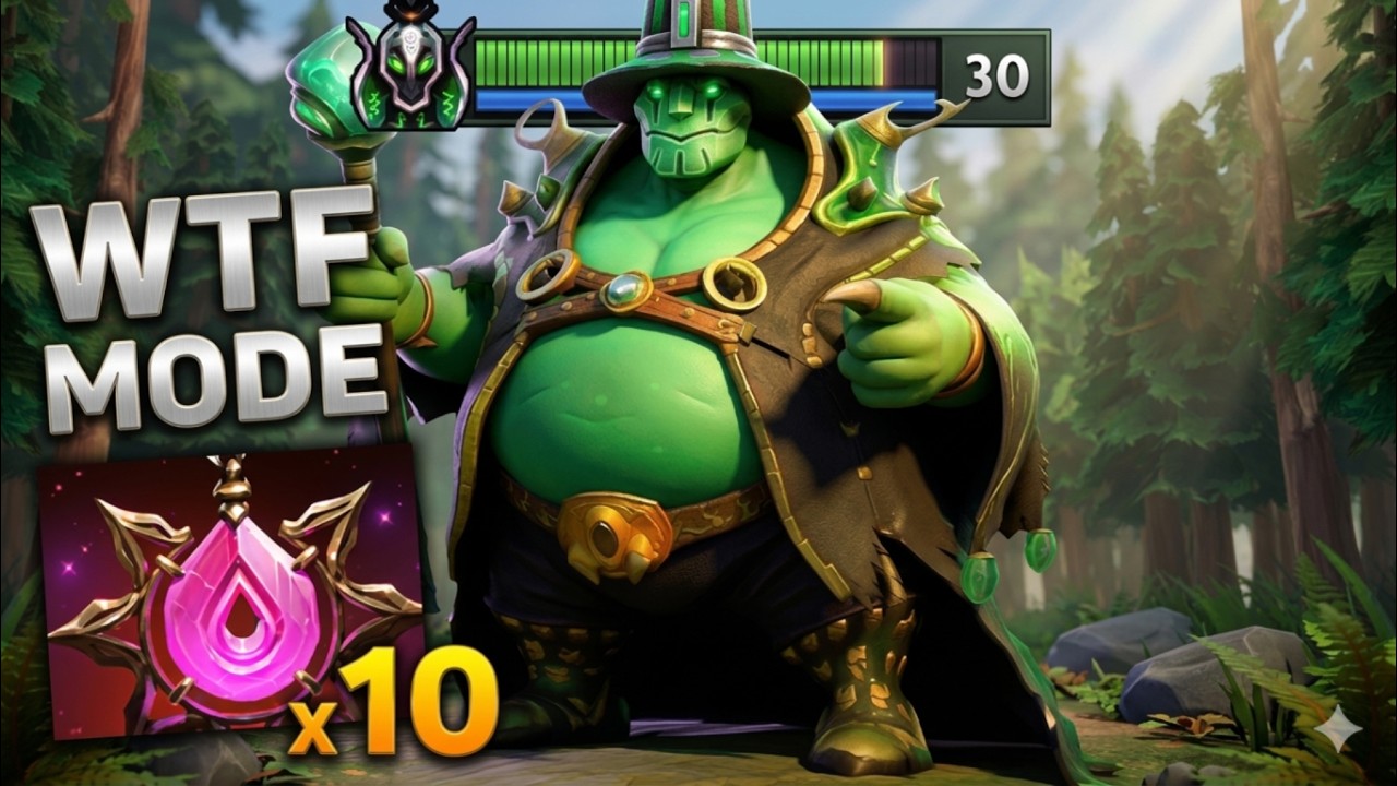 x10 Enchanter's Bauble Cooldown Reduction🔥🔥🔥30 Kills Rubick | Dota 2 Gameplay