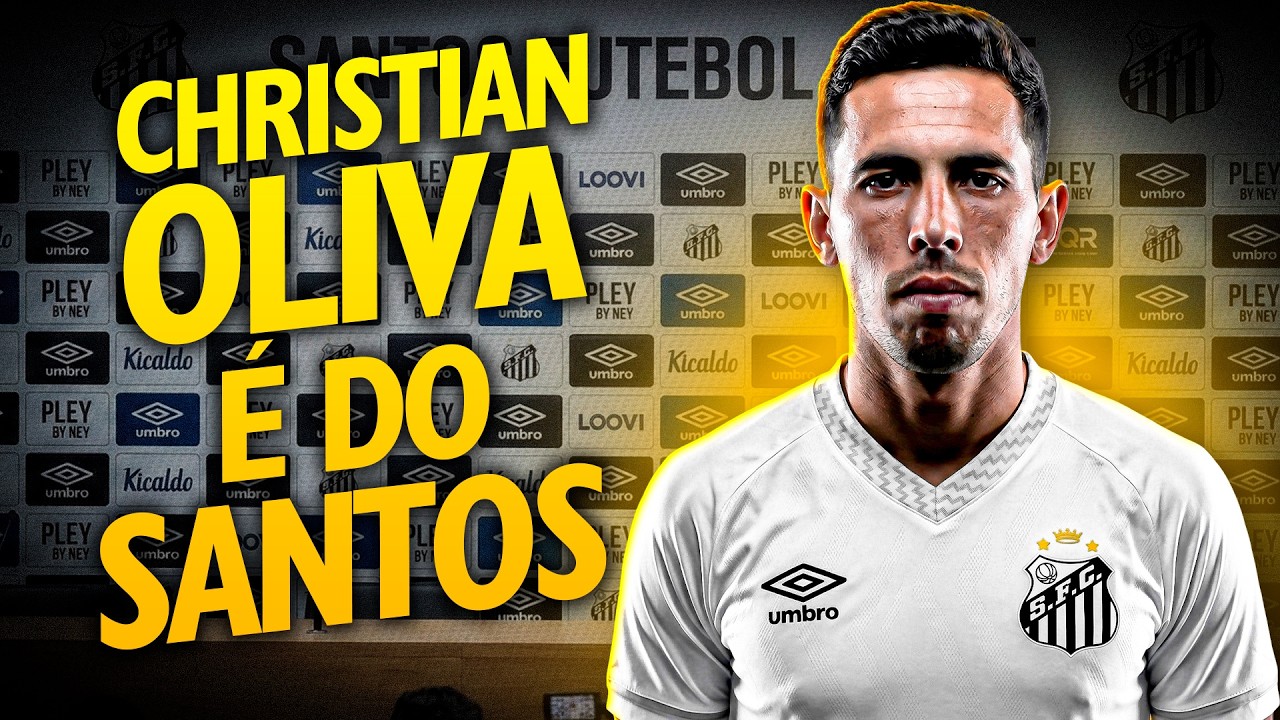 SANTOS encaminha CONTRATAÇÃO de Christian OLIVA! O MEIA que o SANTOS tanto PRECISAVA? | ANÁLISE