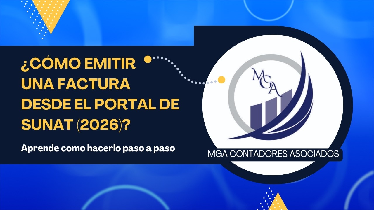 Cómo emitir factura electrónica en SUNAT Perú 2026 (Paso a Paso)
